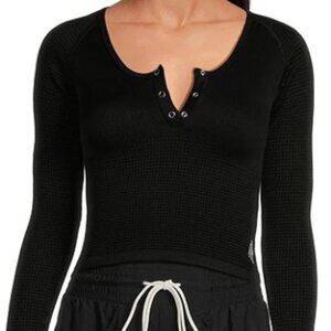 FP Movement Black Bail Out Tee M/L